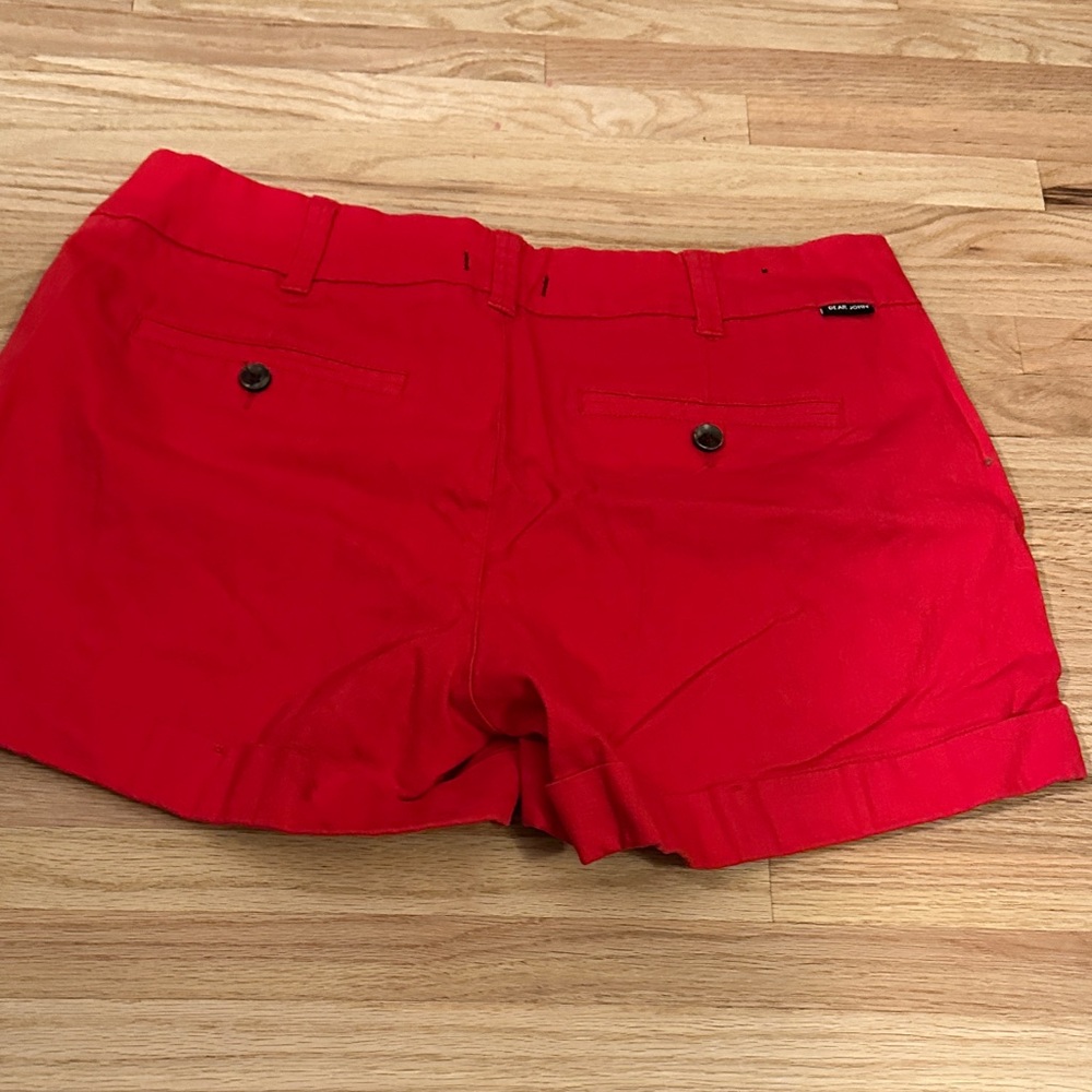 Dear John High Waist Red Women's Shorts - Picture 7 of 7